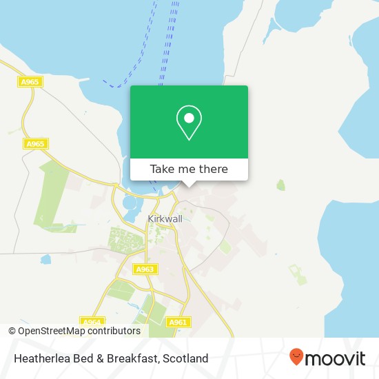 Heatherlea Bed & Breakfast map