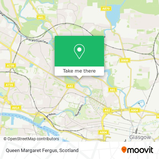 Queen Margaret Fergus map