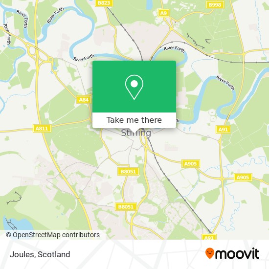 Joules map