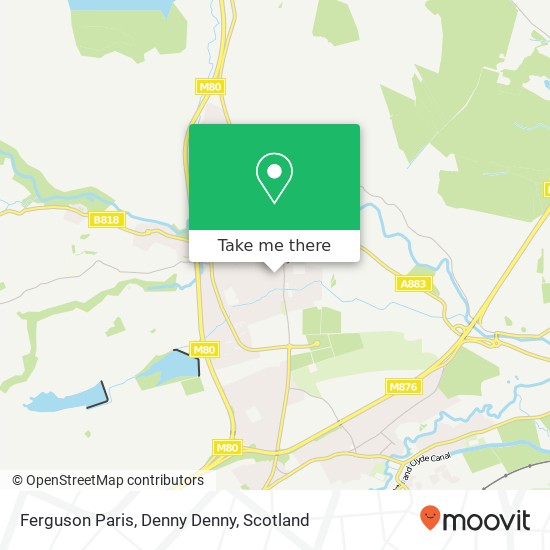 Ferguson Paris, Denny Denny map