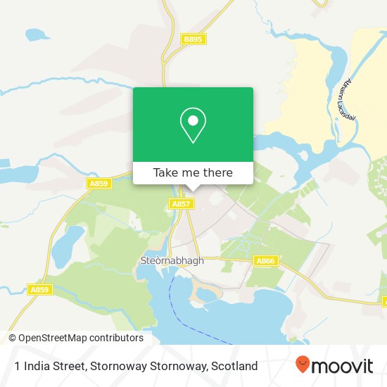 1 India Street, Stornoway Stornoway map