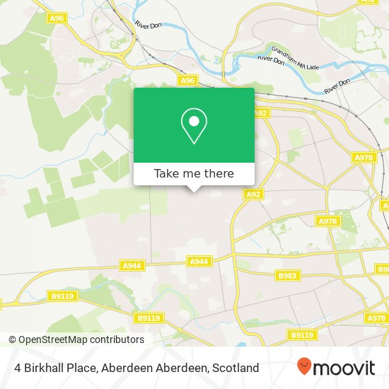 4 Birkhall Place, Aberdeen Aberdeen map