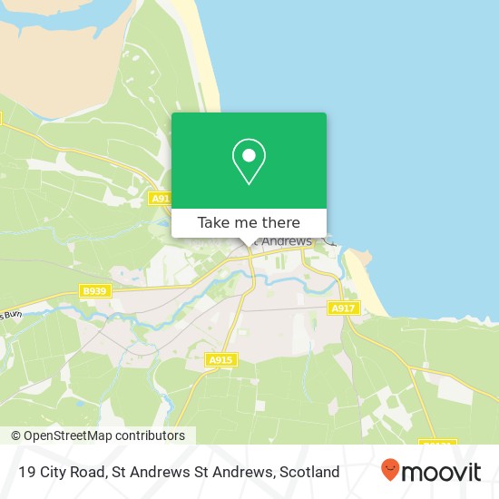 19 City Road, St Andrews St Andrews map