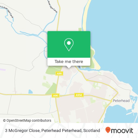 3 McGregor Close, Peterhead Peterhead map