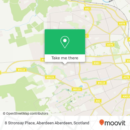 8 Stronsay Place, Aberdeen Aberdeen map
