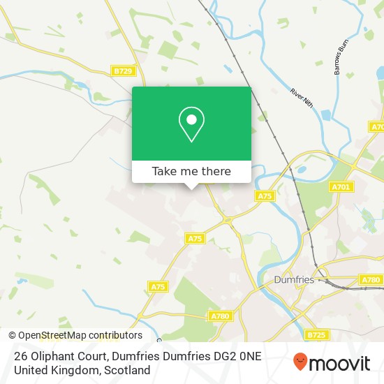 26 Oliphant Court, Dumfries Dumfries DG2 0NE United Kingdom map
