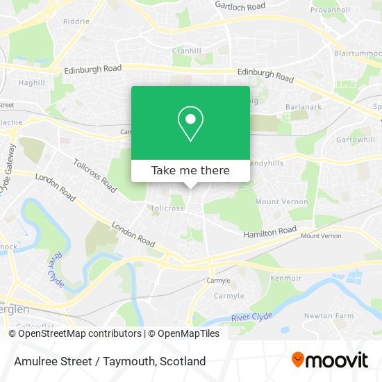 Amulree Street / Taymouth map