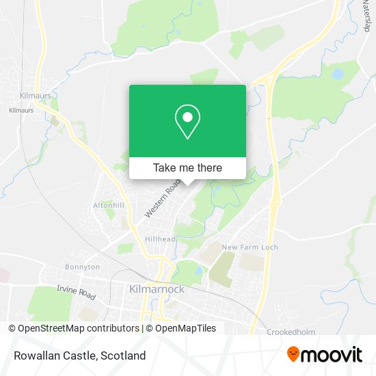 Rowallan Castle map