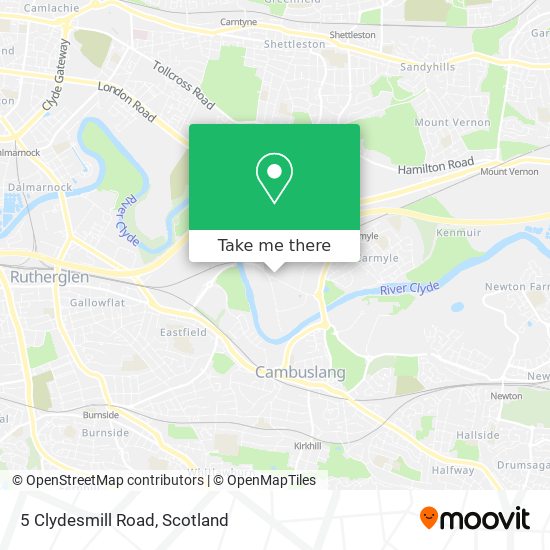 5 Clydesmill Road map