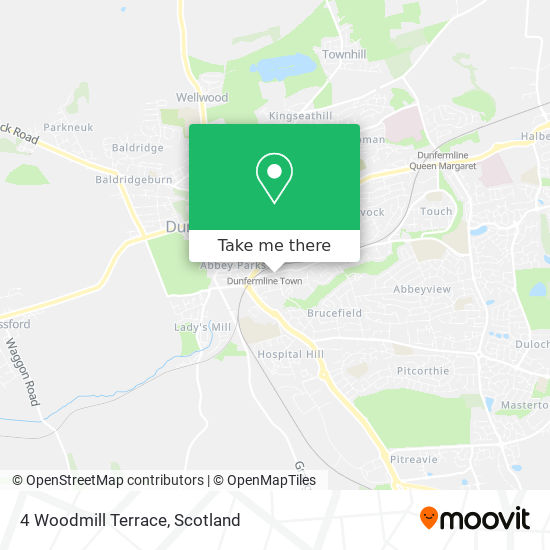 4 Woodmill Terrace map