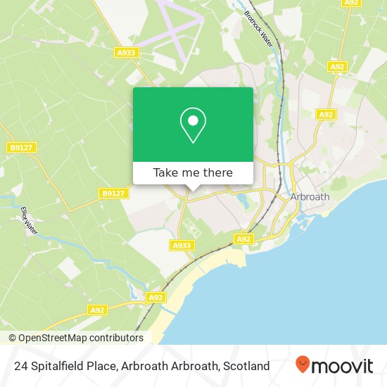 24 Spitalfield Place, Arbroath Arbroath map