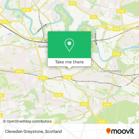 Cleveden Greystone map