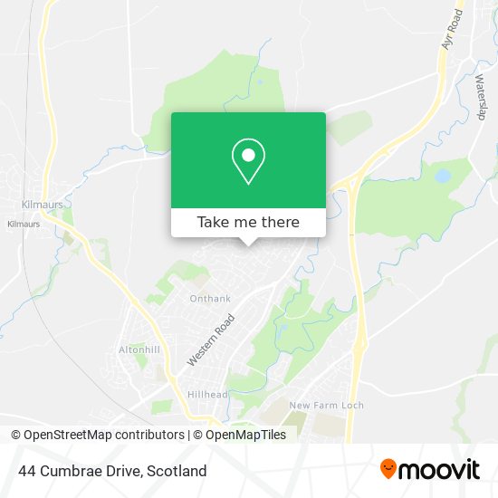 44 Cumbrae Drive map