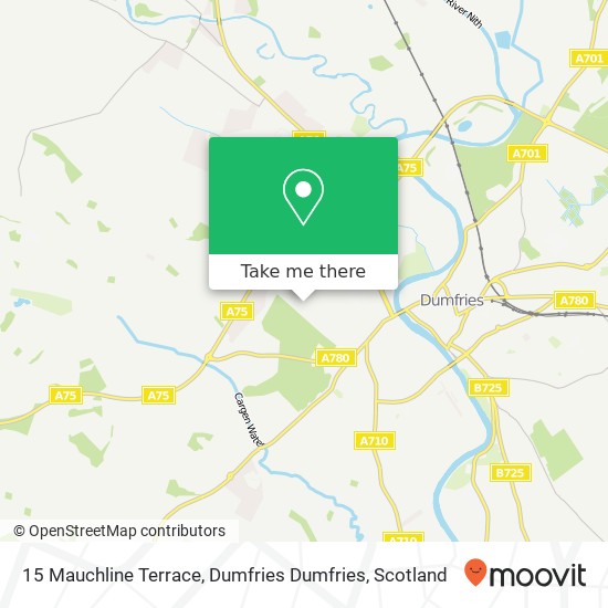 15 Mauchline Terrace, Dumfries Dumfries map