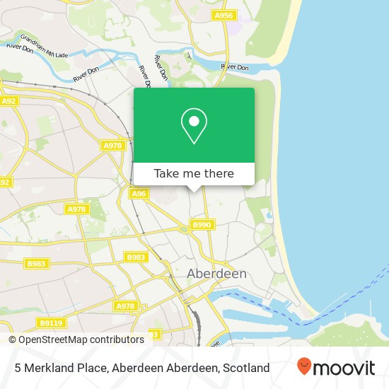 5 Merkland Place, Aberdeen Aberdeen map