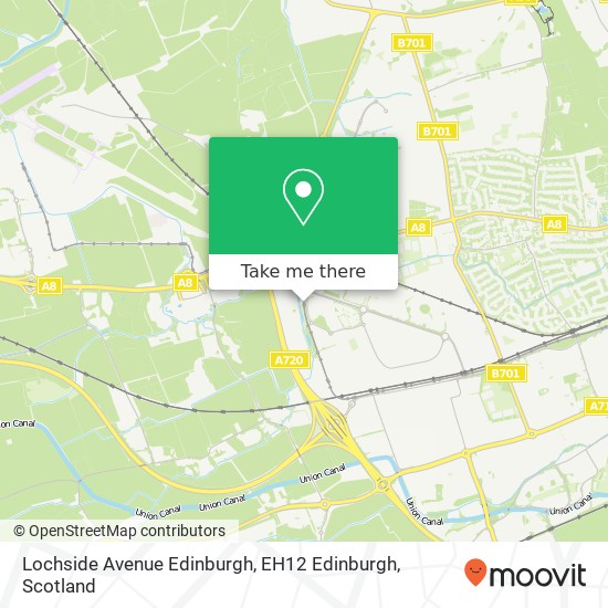 Lochside Avenue Edinburgh, EH12 Edinburgh map