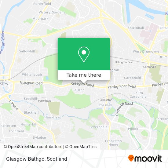 Glasgow Bathgo map