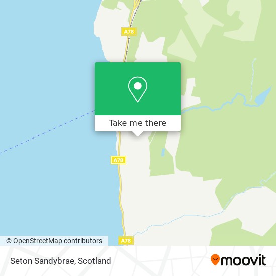 Seton Sandybrae map