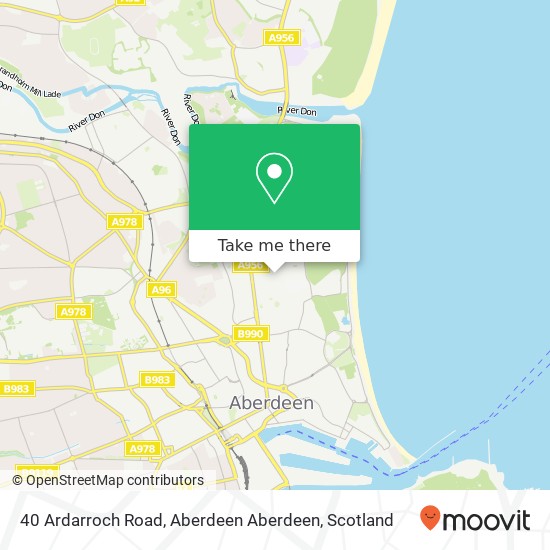 40 Ardarroch Road, Aberdeen Aberdeen map