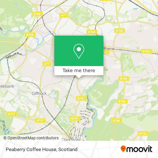 Peaberry Coffee House map