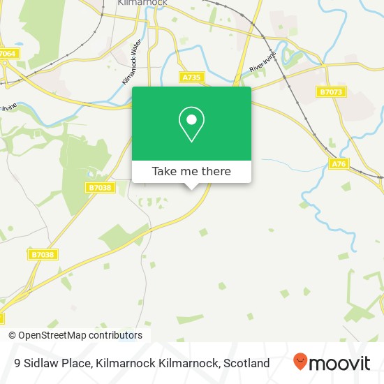 9 Sidlaw Place, Kilmarnock Kilmarnock map