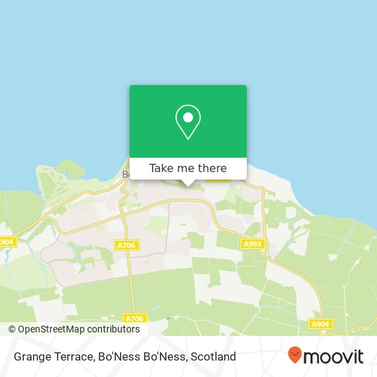 Grange Terrace, Bo'Ness Bo'Ness map