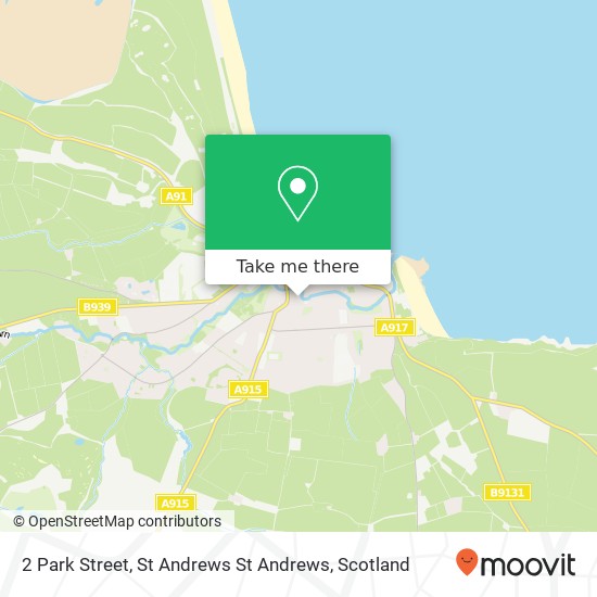 2 Park Street, St Andrews St Andrews map