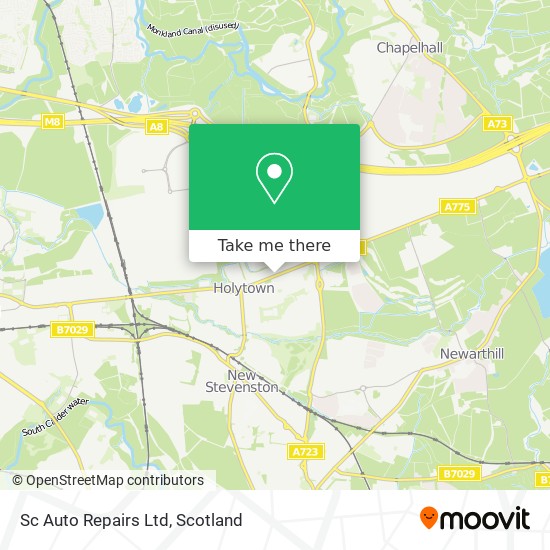 Sc Auto Repairs Ltd map