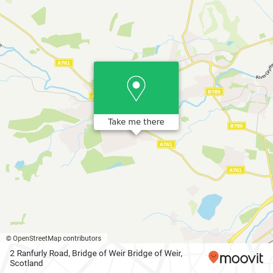 2 Ranfurly Road, Bridge of Weir Bridge of Weir map