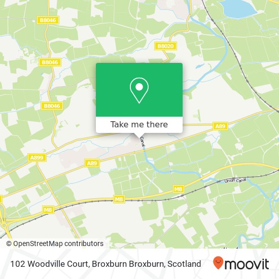 102 Woodville Court, Broxburn Broxburn map