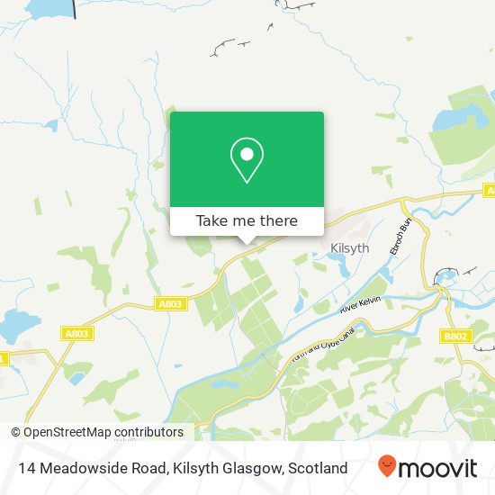 14 Meadowside Road, Kilsyth Glasgow map
