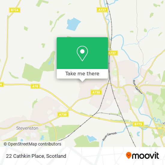 22 Cathkin Place map