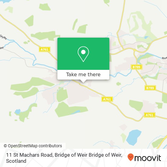 11 St Machars Road, Bridge of Weir Bridge of Weir map
