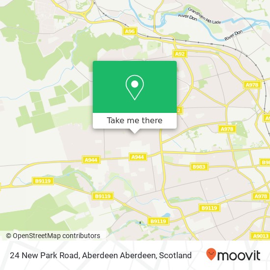 24 New Park Road, Aberdeen Aberdeen map