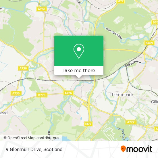 9 Glenmuir Drive map