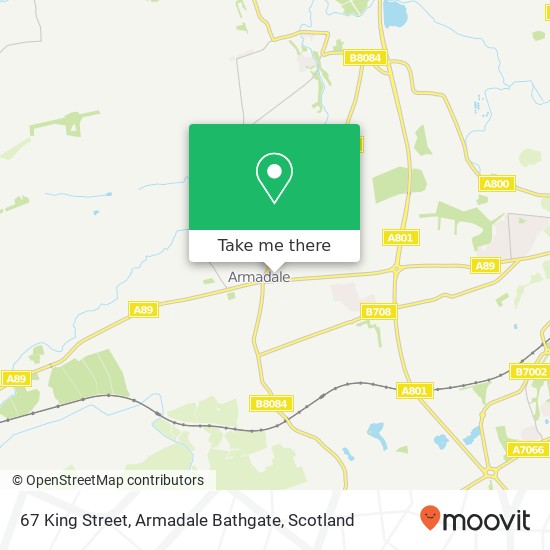 67 King Street, Armadale Bathgate map