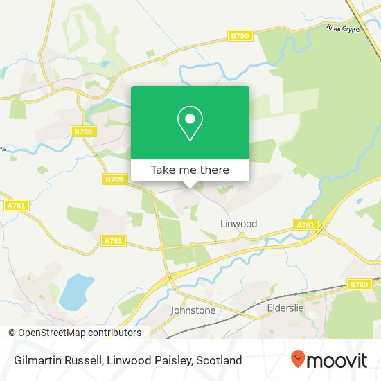 Gilmartin Russell, Linwood Paisley map