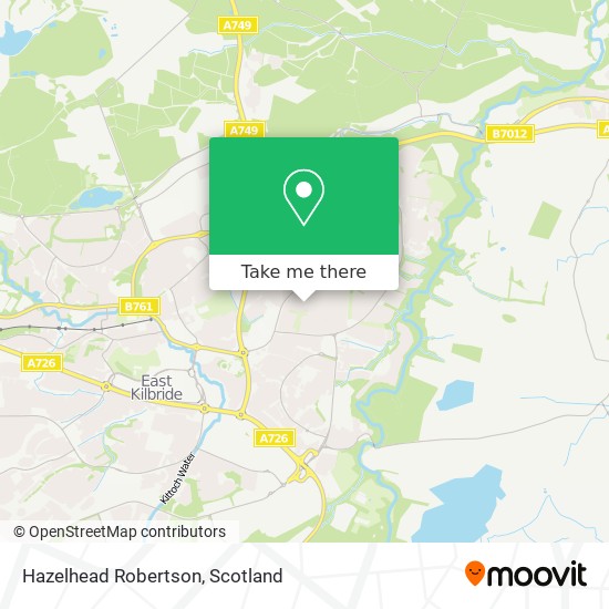 Hazelhead Robertson map
