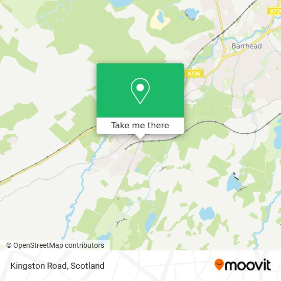 Kingston Road map