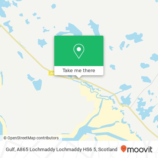 Gulf, A865 Lochmaddy Lochmaddy HS6 5 map