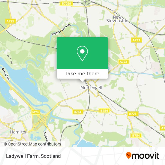 Ladywell Farm map