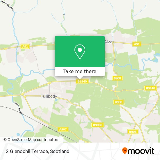 2 Glenochil Terrace map