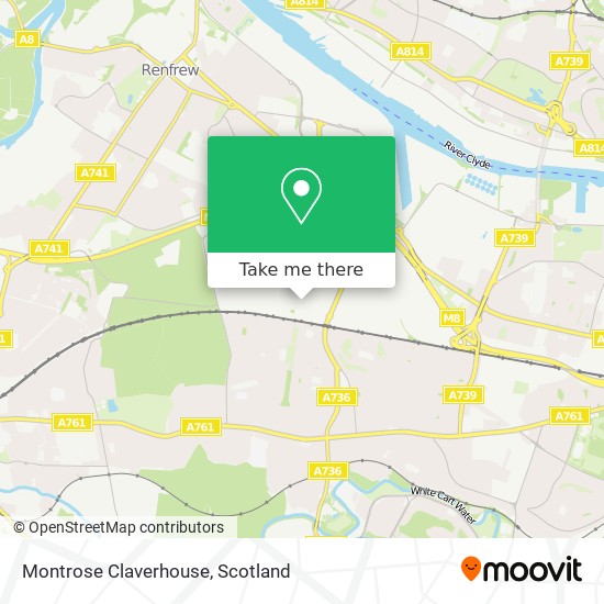 Montrose Claverhouse map