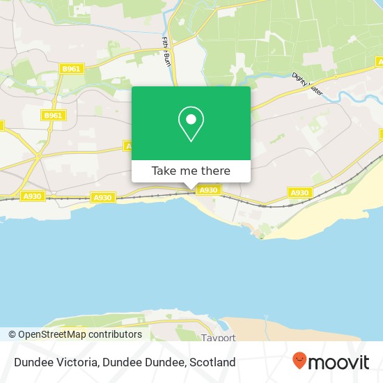 Dundee Victoria, Dundee Dundee map