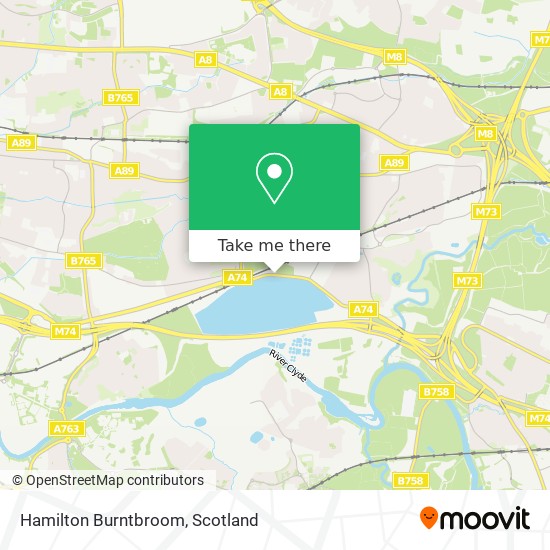 Hamilton Burntbroom map