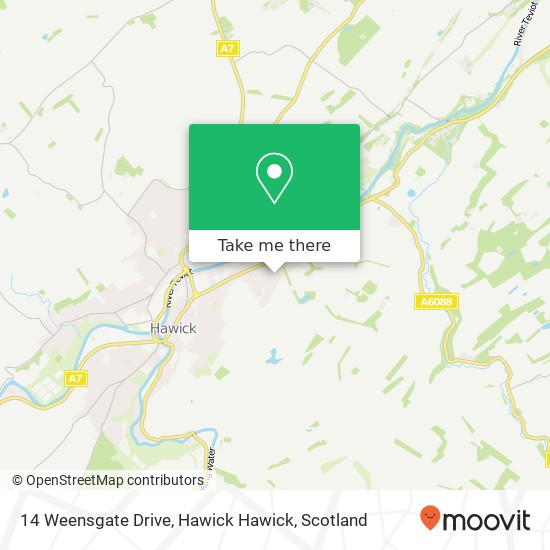 14 Weensgate Drive, Hawick Hawick map