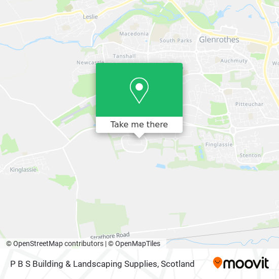 P B S Building & Landscaping Supplies map