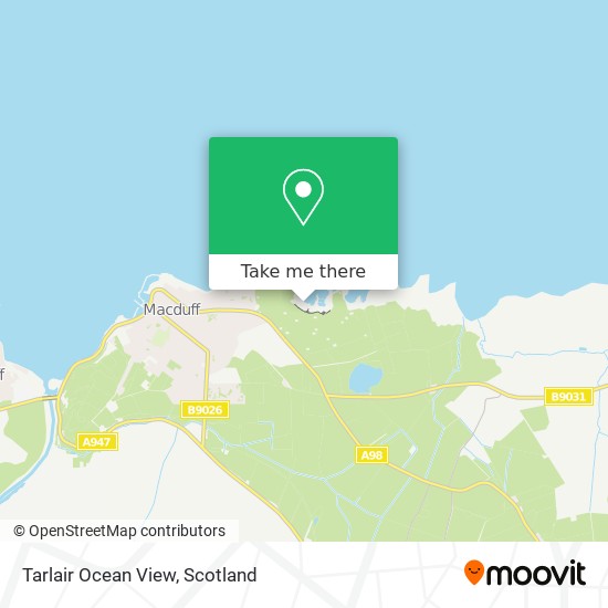 Tarlair Ocean View map