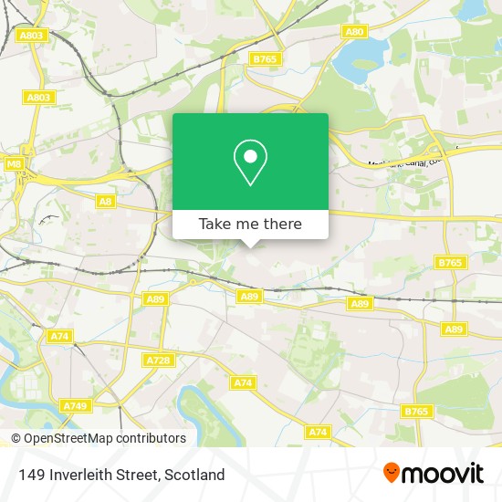149 Inverleith Street map