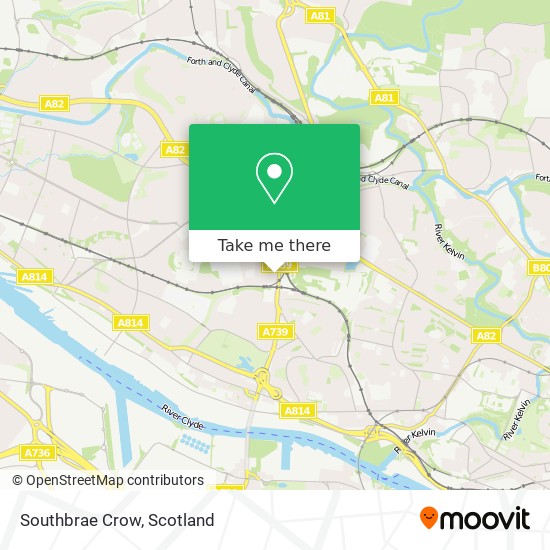 Southbrae Crow map